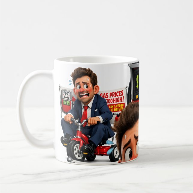Can't Afford To Drive Coffee Mug (Left)