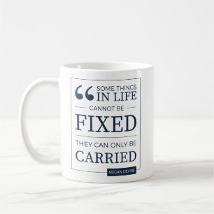 can't be fixed mug in navy