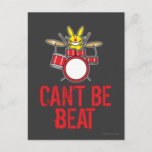 Can't Beat Me Postcard (Front)