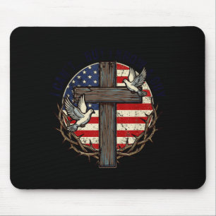 Cant But Know A Guy Jesus Cross Funny Christian Mouse Pad