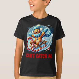 Can't Catch Me Christmas, Christmas Kids T-Shirt