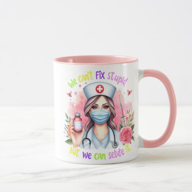 Can't Fix Stupid: Healing in a Bottle Mug (Right)
