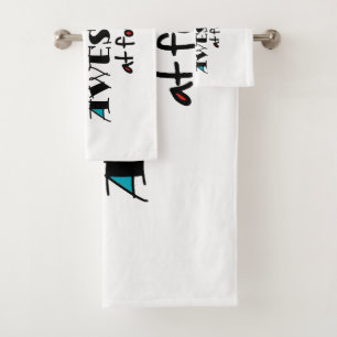 Can't help looking awesome at 40 bath towel set