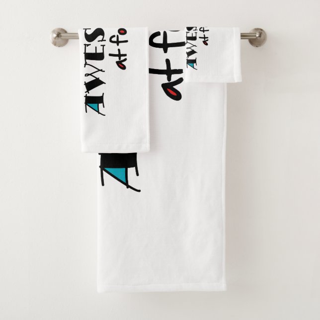 Can't help looking awesome at 40 bath towel set (Insitu)