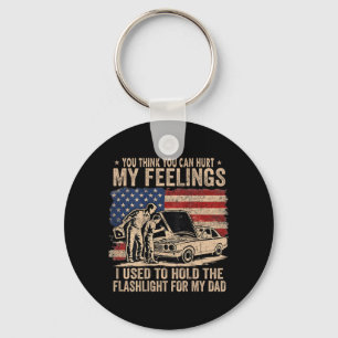 Cant Hurt Feelings Used To Hold Flashlight On Back Keychain