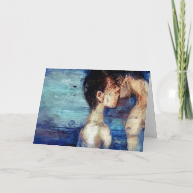 Cant Leave You Holiday Card (Front)