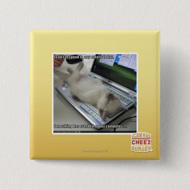 Can't respond 2 inch square button (Front)