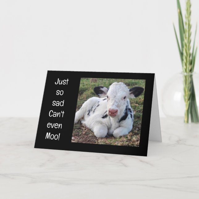 CAN'T SAY MERRY CHRISTMAS IN PERSON TO "YOU"  HOLIDAY CARD (Front)