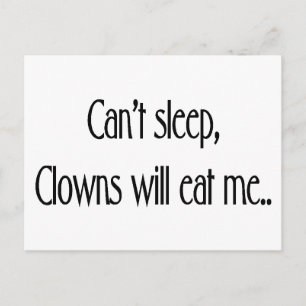 Can't sleep postcard