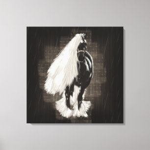 Can't Stand The Rain - Wrapped Canvas