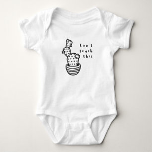 Cant Touch Cactus Baby Bodysuit