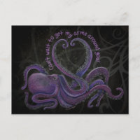 Can't Wait to Get My Arms Around You Postcard