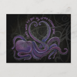 Can't Wait to Get My Arms Around You Postcard