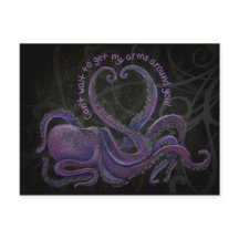 Can't Wait to Get My Arms Around You Postcard