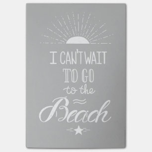 Can'T Wait To Go To The Beach Post-it Notes