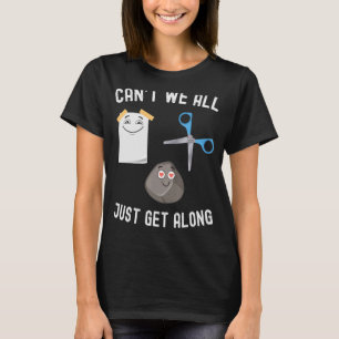 Can't We All Just Get Along Rock Paper Scissors 1 T-Shirt