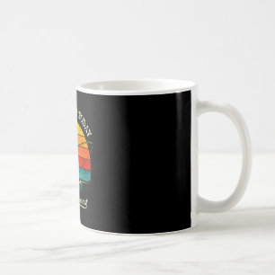 Cant work arm is in a cast funny fishing coffee mug