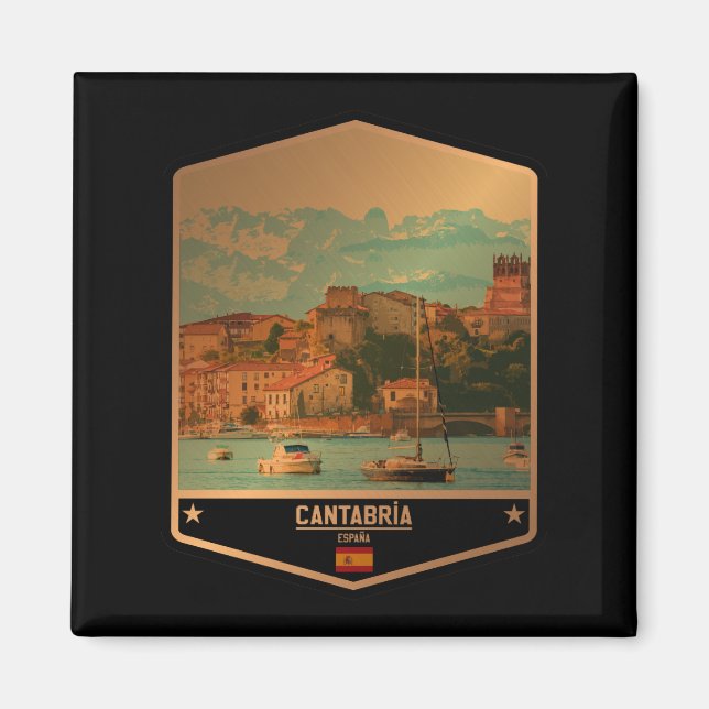Cantabria Magnet (Front)