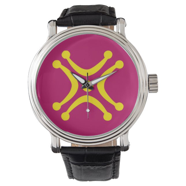 Cantabrian Lábaru Flag Watch (Front)