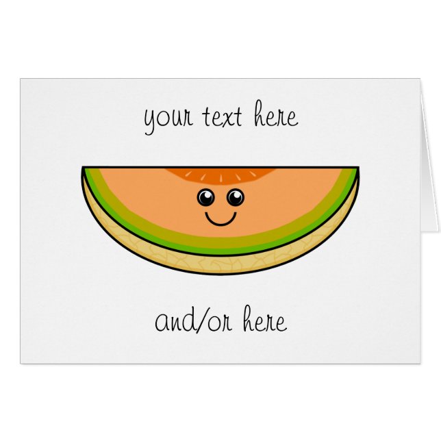 Cantaloup mignon (Devant horizontal)