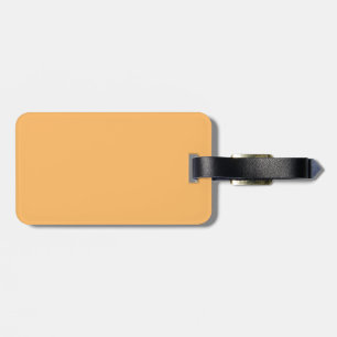 Cantaloupe Luggage Tag