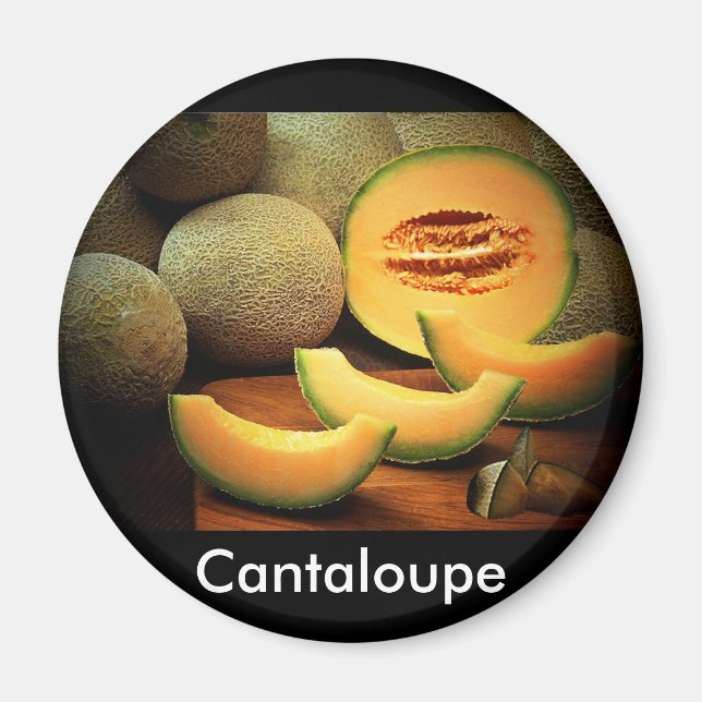 Cantaloupe Magnet (Front)