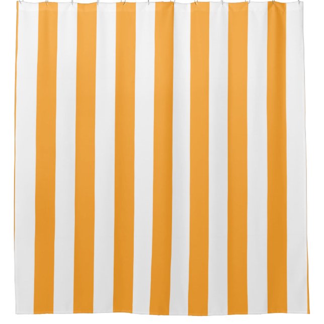 Cantaloupe Orange White Vertical Stripe NL #1 (Front)