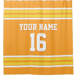 Cantaloupe Orange Yellow Wht Stripes Sports Jersey