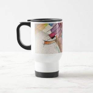 CANTATA in PASTEL MAJOR Abstract Art Travel Mug