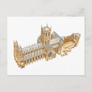 Canterbury Cathedral. Great Britain Postcard
