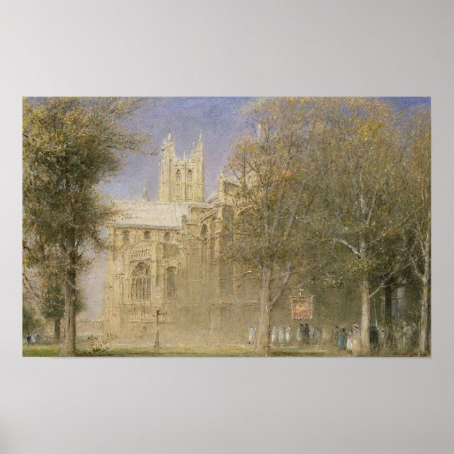 Canterbury Cathedral Poster (Front)