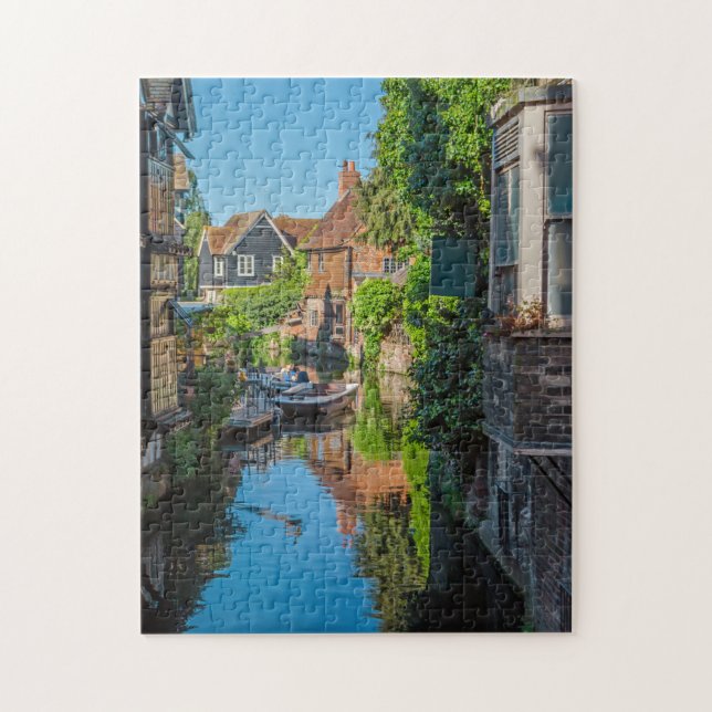 Canterbury River Angleterre Jigsaw Puzzle (Vertical)
