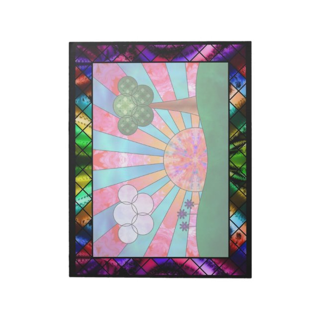 Canticle of the Sun Notepad (Rotated)