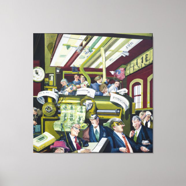 Cantillon Effect Canvas Print (Front)