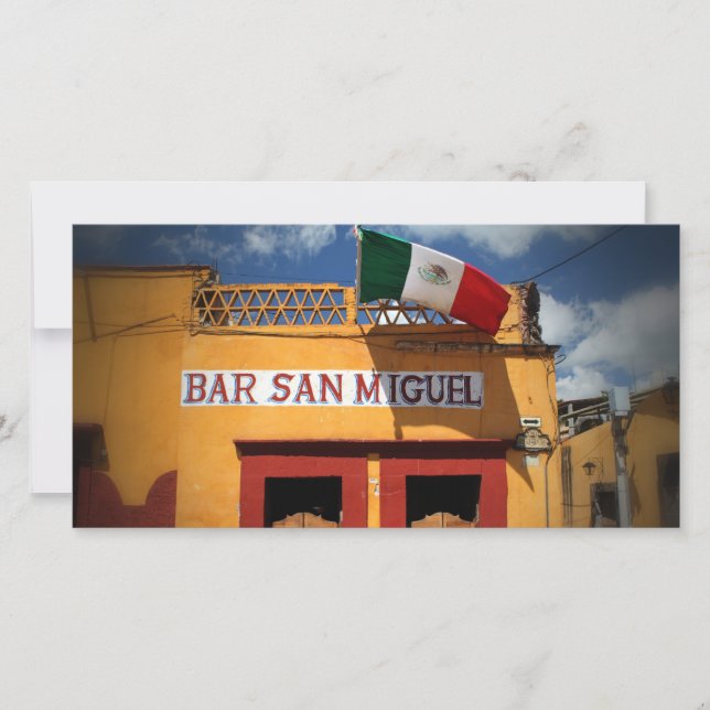 Cantina, San Miguel de Allende, Mexique, Carte pho (Devant)