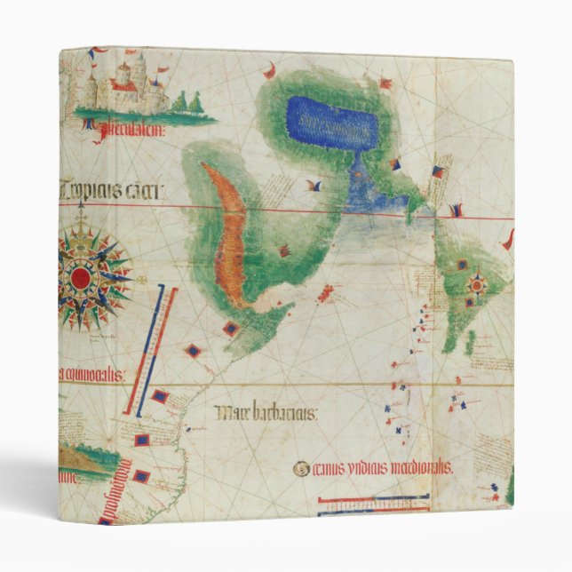 Cantino Planisphere | 1502 Binder (Front/Spine)