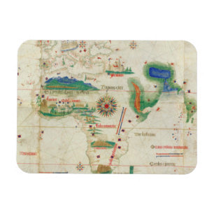 Cantino Planisphere   1502 Magnet