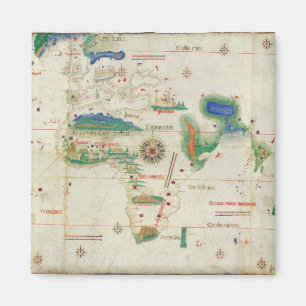 Cantino Planisphere   1502 Magnet