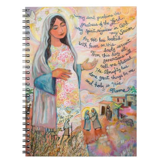 Cantique de journal de prière de Mary Magnificat (Devant)