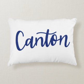 Canton Dainty Scripts Pillow