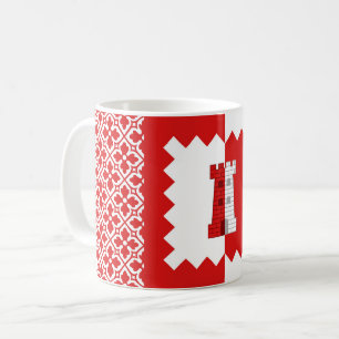 Canton de Cydllan Downs Populace Badge de café Mug