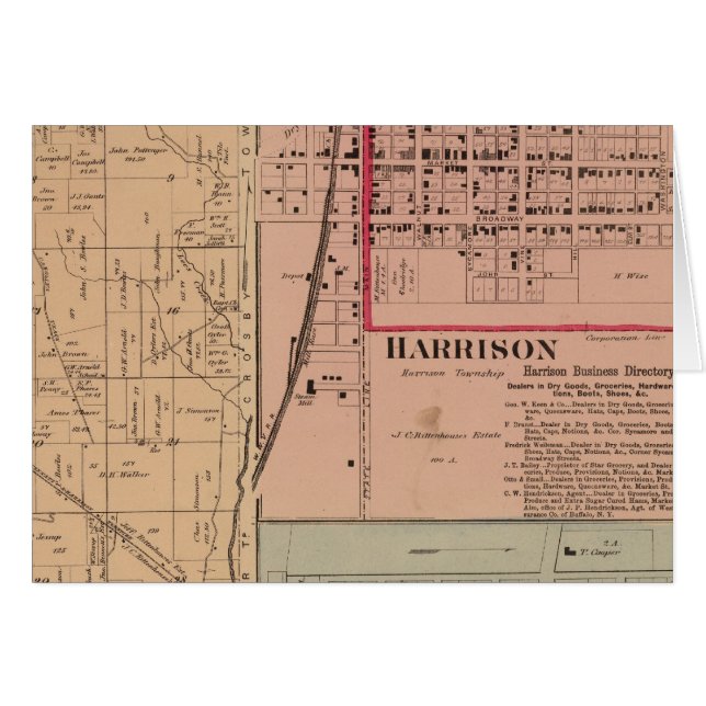 Canton de Harrison, Ohio (Devant horizontal)