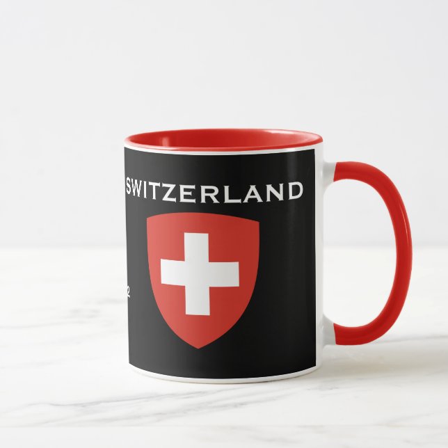 Canton Lucerne Coffee Mug with Crest (Right)