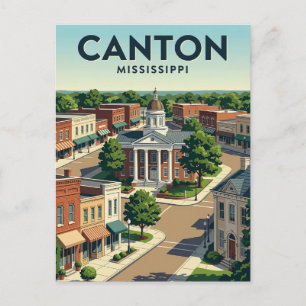 Canton, Mississippi Postcard