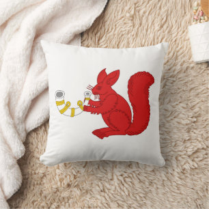 Canton of Akornebir Populace Badge Throw Pillow