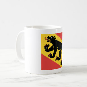 Canton of Bern flag Switzerland symbol Coffee Mug