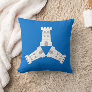 Canton of Kapellenberg Populace Badge Throw Pillow