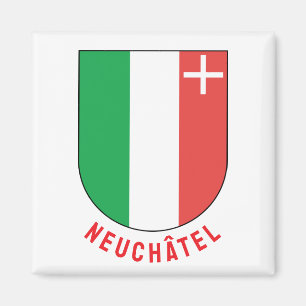 Canton of Neuchâtel coat of arms Magnet