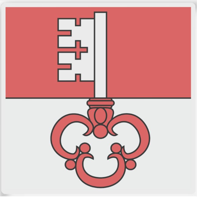 Canton of Obwalden flag, Switzerland (Front)