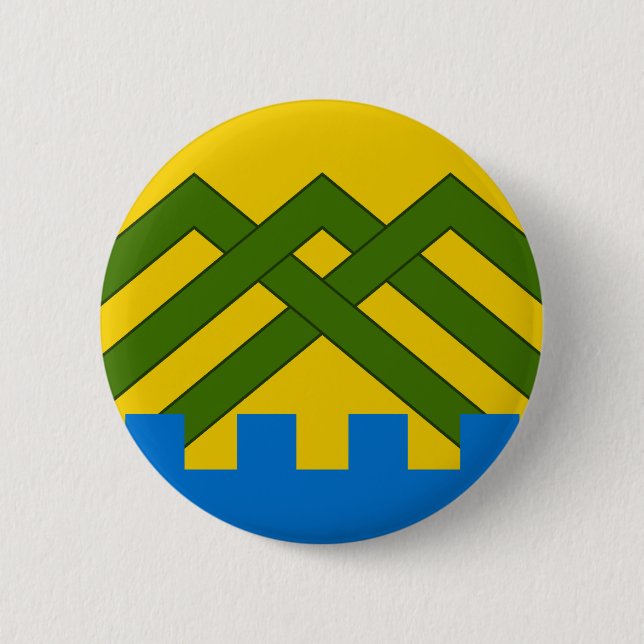 Canton of Wyldewode Populace Badge 2 Inch Round Button (Front)